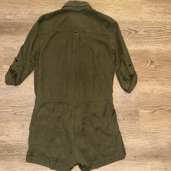 pistola Olive Green Utility Jacket-Style Jumpsuit - Picture 3 of 3